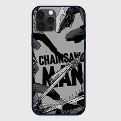 Чехол iPhone 12 Pro Max Chainsaw man comix