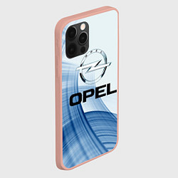 Чехол для iPhone 12 Pro Max Opel - logo, цвет: 3D-светло-розовый — фото 2