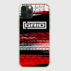 Чехол iPhone 12 Pro Max Grid legends - гонки