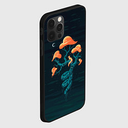 Чехол для iPhone 12 Pro Max Лис на волшебном дереве, цвет: 3D-черный — фото 2