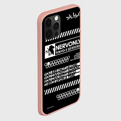Чехол для iPhone 12 Pro Max NERV Evangelion, цвет: 3D-светло-розовый — фото 2