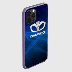 Чехол для iPhone 12 Pro Max Daewoo - лучи, цвет: 3D-серый — фото 2
