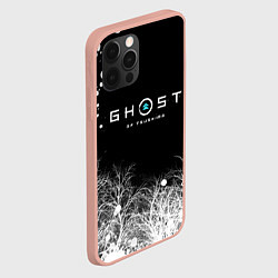 Чехол для iPhone 12 Pro Max Лес Цусимы, цвет: 3D-светло-розовый — фото 2