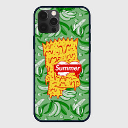 Чехол iPhone 12 Pro Max Барт Симпсон - Summer