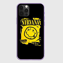 Чехол iPhone 12 Pro Max Nirvana принт