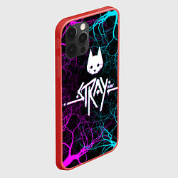 Чехол для iPhone 12 Pro Max Stray - neon, цвет: 3D-красный — фото 2