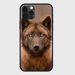 Чехол для iPhone 12 Pro Max Молодой волк, цвет: 3D-черный