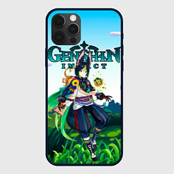 Чехол для iPhone 12 Pro Max Тигнари Геншин импакт, цвет: 3D-черный