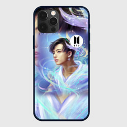 Чехол для iPhone 12 Pro Max BTS JK, цвет: 3D-черный