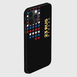 Чехол для iPhone 12 Pro Max 23 RUS Кубань, цвет: 3D-черный — фото 2