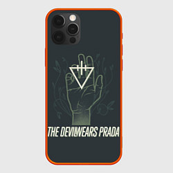 Чехол для iPhone 12 Pro Max Devil wears prada hand, цвет: 3D-красный