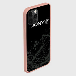 Чехол для iPhone 12 Pro Max Jony - краска, цвет: 3D-светло-розовый — фото 2