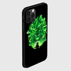 Чехол для iPhone 12 Pro Max Broly dragon ball аниме, цвет: 3D-черный — фото 2