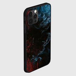 Чехол для iPhone 12 Pro Max Тьма и краски, цвет: 3D-черный — фото 2