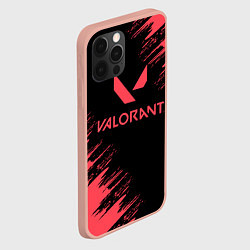 Чехол для iPhone 12 Pro Max Valorant - краска, цвет: 3D-светло-розовый — фото 2