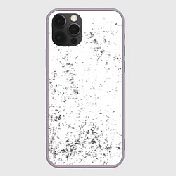 Чехол для iPhone 12 Pro Max Потертость и бызги, цвет: 3D-серый