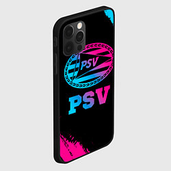 Чехол для iPhone 12 Pro Max PSV - neon gradient, цвет: 3D-черный — фото 2