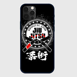 Чехол для iPhone 12 Pro Max Brazilian fight club Jiu-jitsu, цвет: 3D-черный