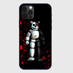 Чехол для iPhone 12 Pro Max Monokuma and Five Nights at Freddys, цвет: 3D-черный