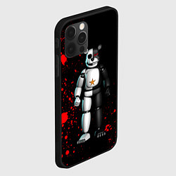 Чехол для iPhone 12 Pro Max Monokuma and Five Nights at Freddys, цвет: 3D-черный — фото 2