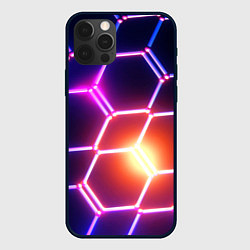 Чехол iPhone 12 Pro Max Магическая неоновая броня