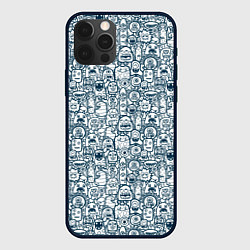 Чехол iPhone 12 Pro Max Монстрики с антенками