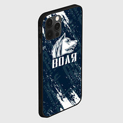 Чехол для iPhone 12 Pro Max Stalker - краска, цвет: 3D-черный — фото 2