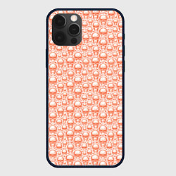 Чехол iPhone 12 Pro Max Череп и сердце