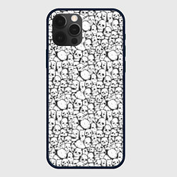Чехол iPhone 12 Pro Max Череп бесформенный