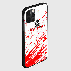 Чехол для iPhone 12 Pro Max Iron Maiden rock Senjutsu, цвет: 3D-черный — фото 2