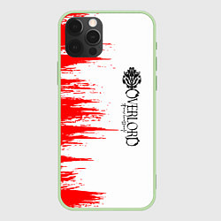 Чехол для iPhone 12 Pro Max Overlord - текстура, цвет: 3D-салатовый