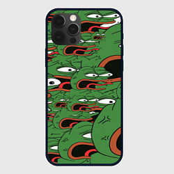 Чехол для iPhone 12 Pro Max Пепе лягушка, цвет: 3D-черный