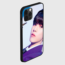 Чехол для iPhone 12 Pro Max Stray Kids 2nd World Tour Maniac Seungmin, цвет: 3D-черный — фото 2