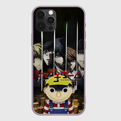 Чехол для iPhone 12 Pro Max Игра друзей - все персонажи, цвет: 3D-серый