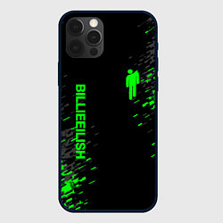 Чехол для iPhone 12 Pro Max Билли Айлиш зелёная краска, цвет: 3D-черный