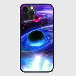 Чехол для iPhone 12 Pro Max Центр галактики, цвет: 3D-черный