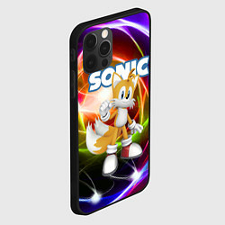 Чехол для iPhone 12 Pro Max Майлз Тейлз Прауэр - Sonic - Видеоигра, цвет: 3D-черный — фото 2