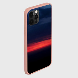 Чехол для iPhone 12 Pro Max Кавказская заря, цвет: 3D-светло-розовый — фото 2