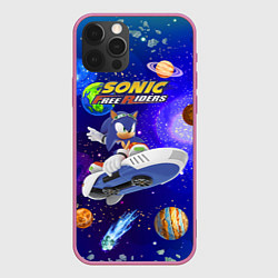 Чехол для iPhone 12 Pro Max Sonic Free Riders - Hedgehog - Racer, цвет: 3D-малиновый