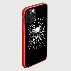 Чехол для iPhone 12 Pro Max Могила воина, цвет: 3D-красный — фото 2