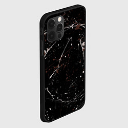 Чехол для iPhone 12 Pro Max Малярные пятна, цвет: 3D-черный — фото 2