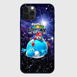 Чехол для iPhone 12 Pro Max Super Mario Galaxy - Nintendo, цвет: 3D-черный