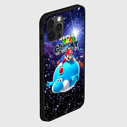 Чехол для iPhone 12 Pro Max Super Mario Galaxy - Nintendo, цвет: 3D-черный — фото 2