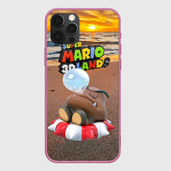 Чехол iPhone 12 Pro Max Goomba - Super Mario 3D Land