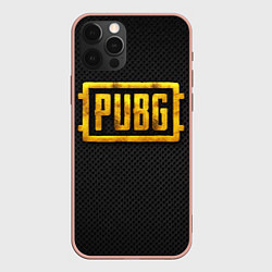 Чехол iPhone 12 Pro Max PUBG gold