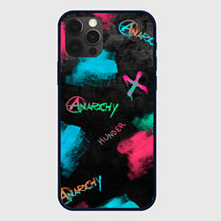 Чехол для iPhone 12 Pro Max ANARCHY CS GO, цвет: 3D-черный