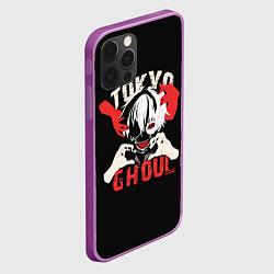 Чехол для iPhone 12 Pro Max Kaneki Ken - Tokyo Ghoul, цвет: 3D-сиреневый — фото 2