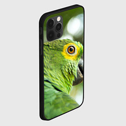 Чехол для iPhone 12 Pro Max Попугaй, цвет: 3D-черный — фото 2