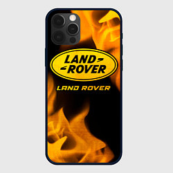 Чехол iPhone 12 Pro Max Land Rover - gold gradient