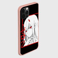 Чехол для iPhone 12 Pro Max Darling in the Franxx: 02, цвет: 3D-светло-розовый — фото 2